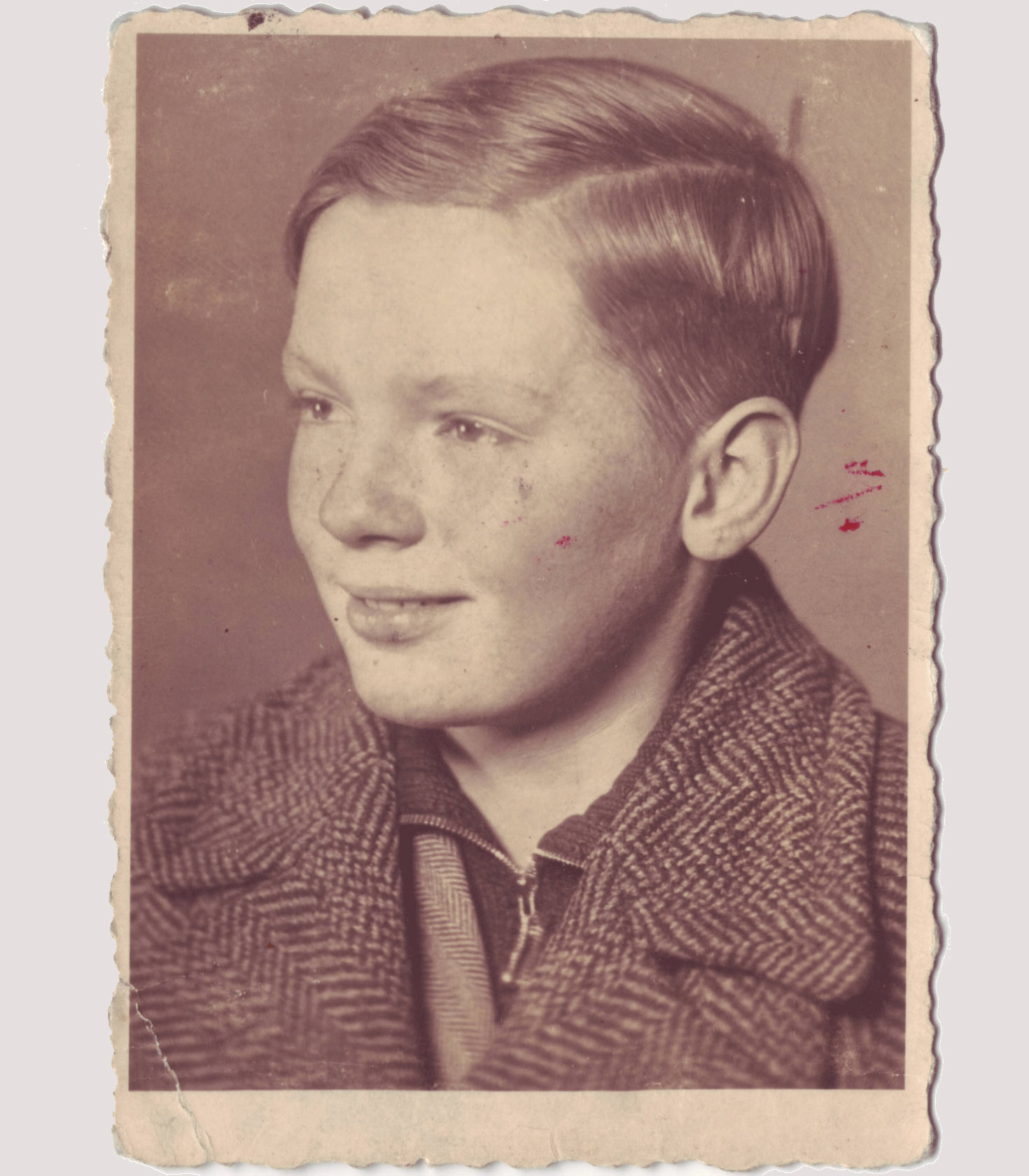 Fred Leser, Porträt, Hamburg 1941