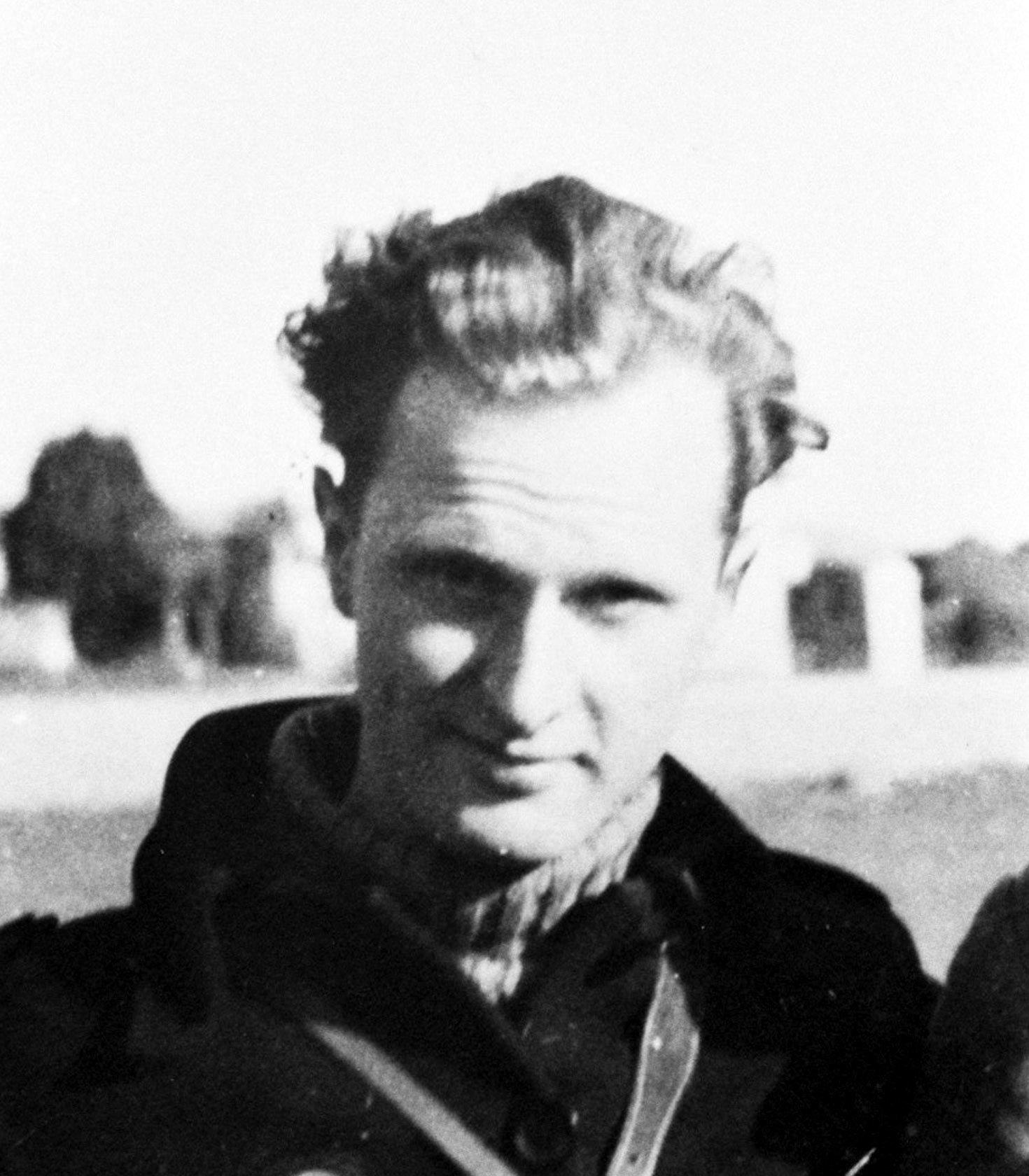 Heinz Prieß als „Spanienkämpfer“, Torrelodones 1937